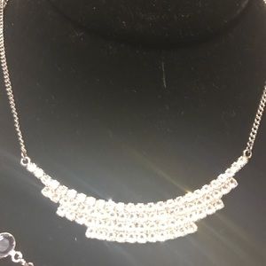 Swarovski crystal necklace, new never worn !